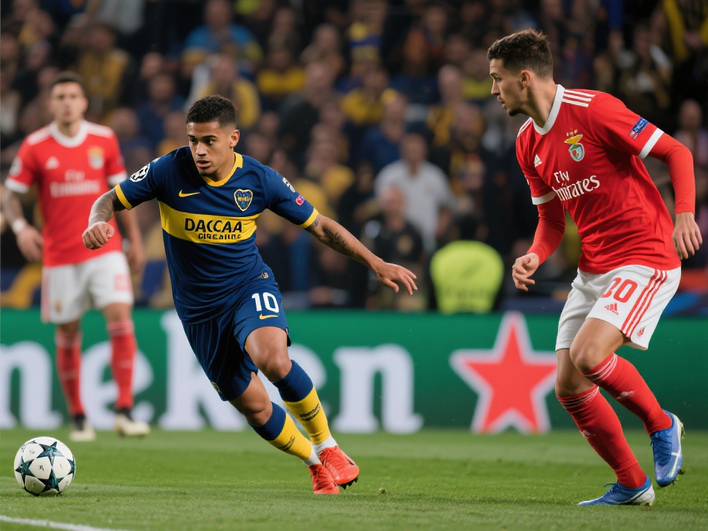 博卡青年与本菲卡巅峰对决解析 在以往的案例中,我们可以看到类似的跨洲对